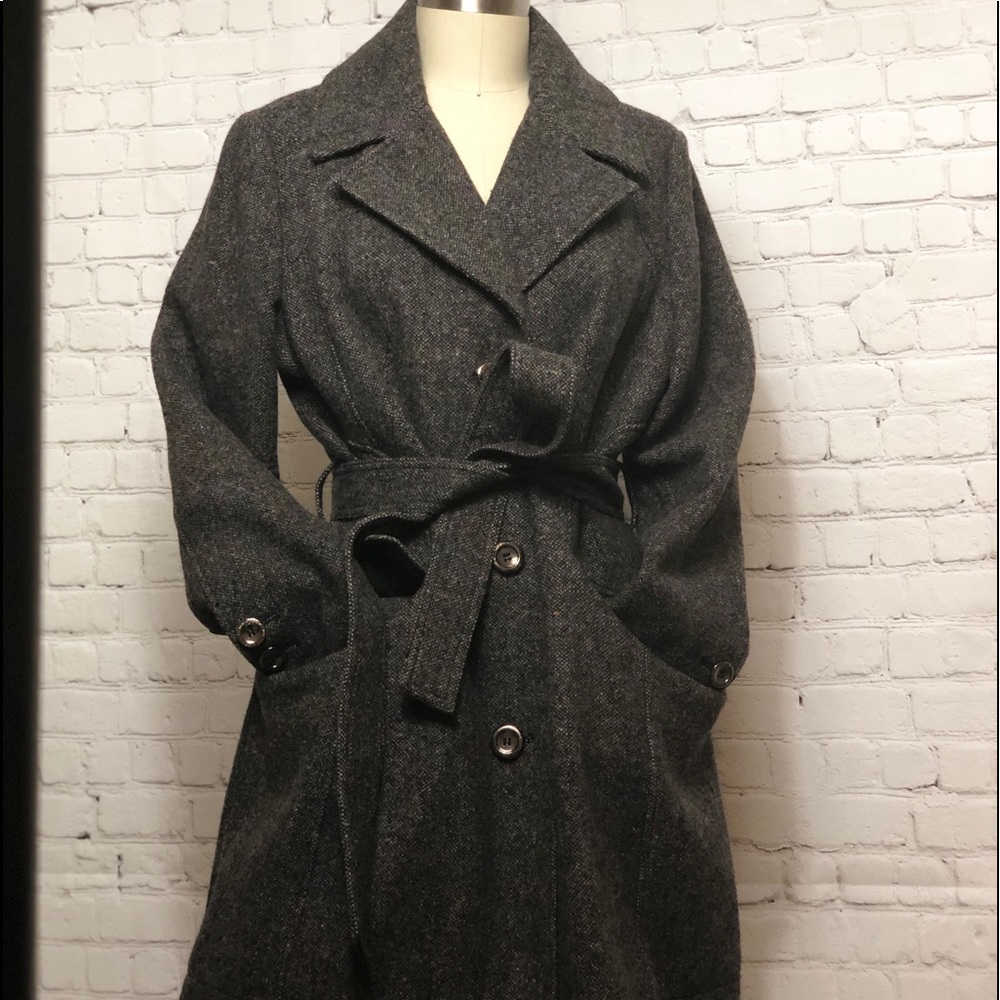 Laundry by Shelli Segal wool belted coat